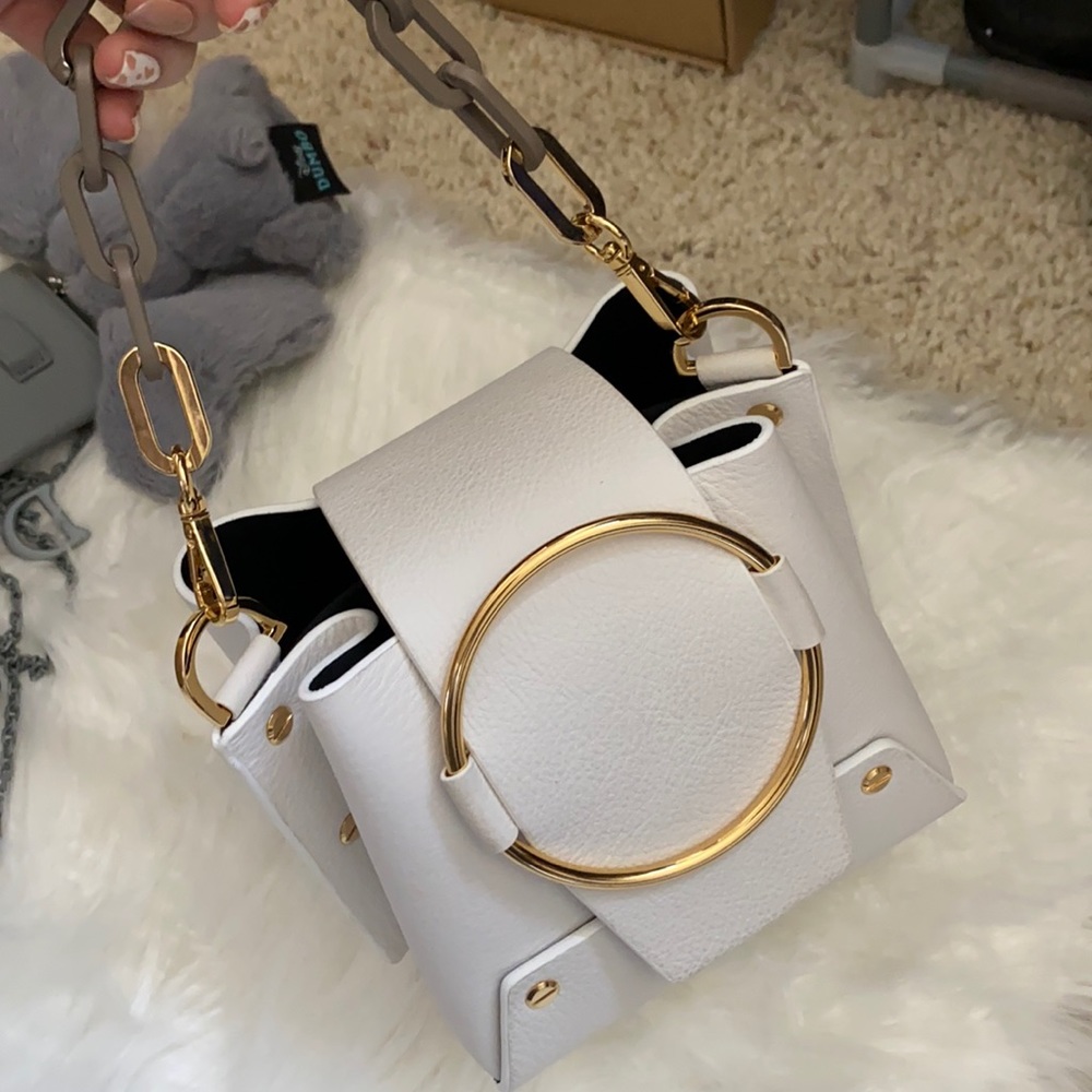 Yuzefi daria leather shoulder bag